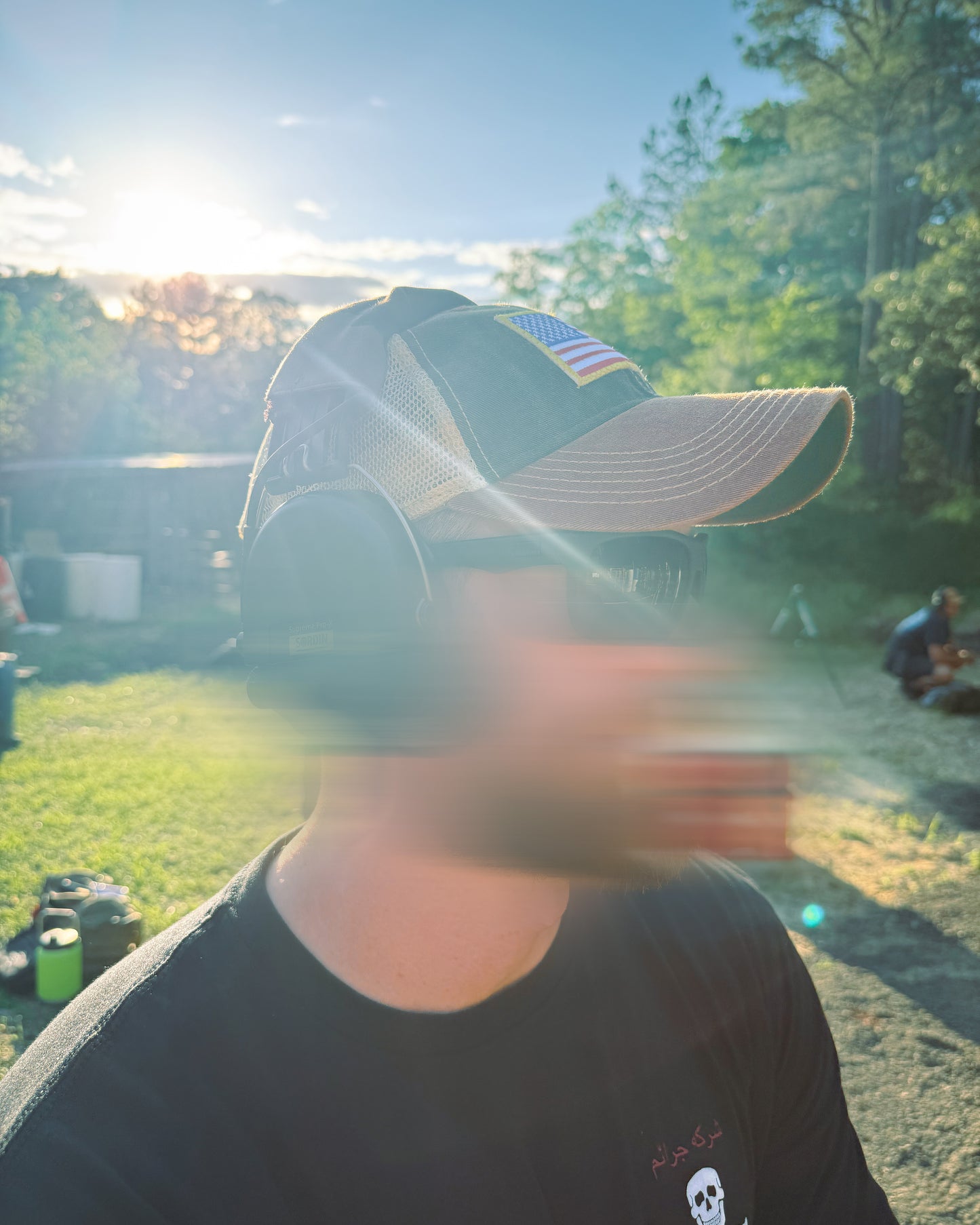American Flag Dad Hat