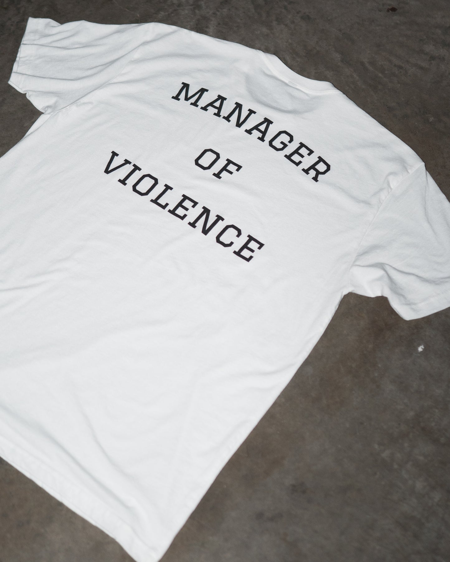 Manager of Violence T-shirt